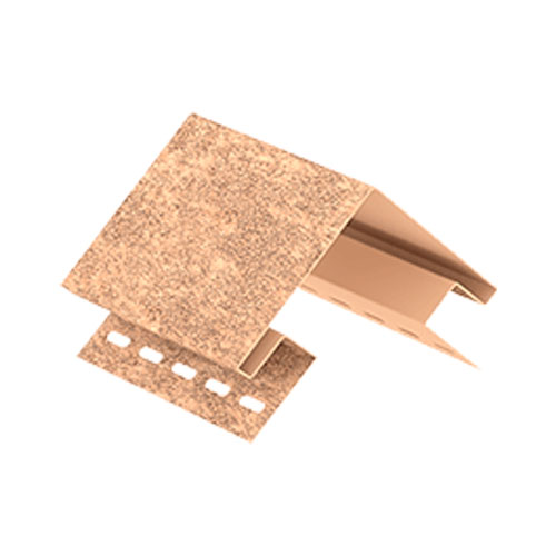 Наружный угол U-Plast Стоун-хаус Кирпич Бежевый