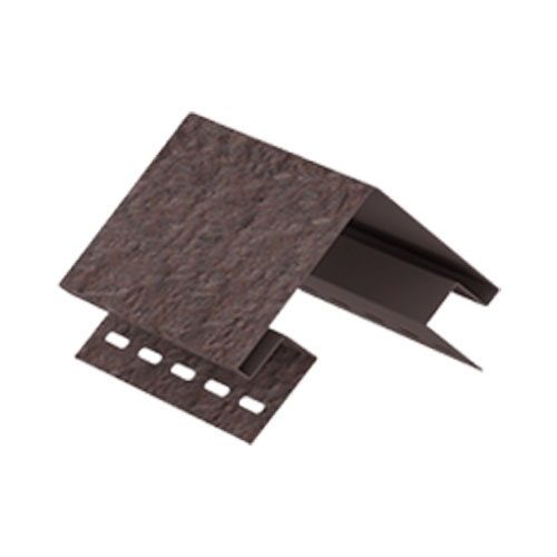 Наружный угол U-Plast Стоун-хаус Кирпич Коричневый