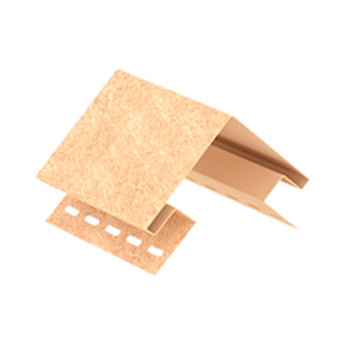 Наружный угол U-Plast Стоун-хаус Кирпич Песочный