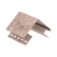 Наружный угол U-Plast Стоун-хаус Сланец Бурый