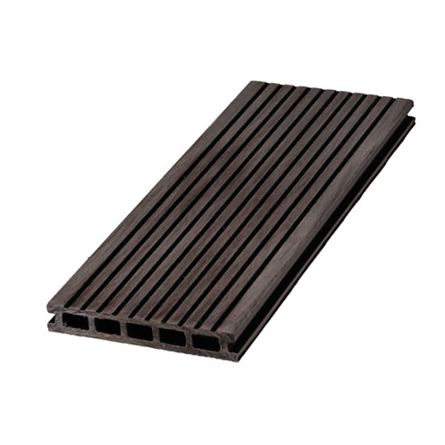 Террасная доска Ecoline МПК односторонняя Вельвет 3000х150х25 Венге