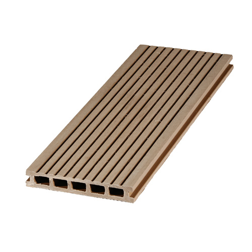 Террасная доска Ecoline МПК односторонняя Вельвет 3000х150х25 Дуб