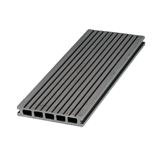 Террасная доска Ecoline МПК односторонняя Вельвет 3000х150х25 Серый