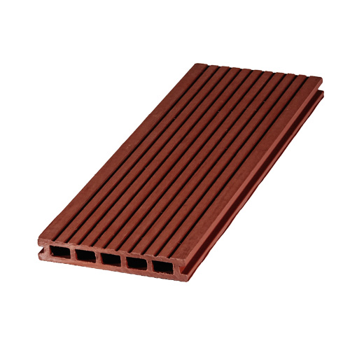 Террасная доска Ecoline МПК односторонняя Вельвет 3000х150х25 Терракот