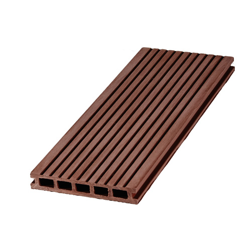 Террасная доска Ecoline МПК односторонняя Вельвет 3000х150х25 Шоколад