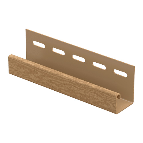 J-планка U-Plast Timberblock Кедр Янтарный