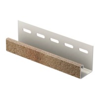 J-планка U-Plast Stone House S-Lock Клинкер Нордик Песок