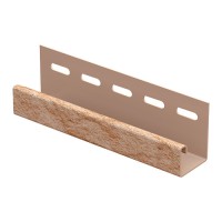 J-планка U-Plast Стоун-хаус Камень Золотистый