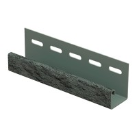 J-планка U-Plast Стоун-хаус Камень Изумрудный