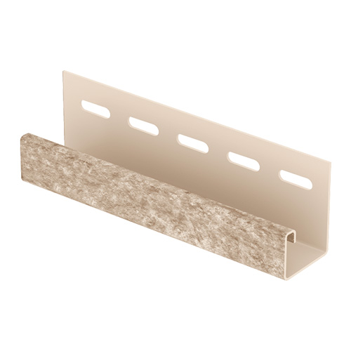 J-планка U-Plast Стоун-хаус Кварцит Светло-бежевый