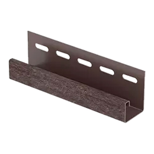 J-планка U-Plast Стоун-хаус Кирпич Коричневый