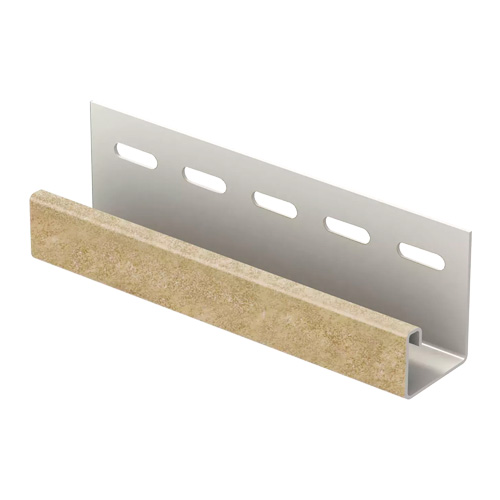 J-планка U-Plast Стоун-хаус Кирпич Песочный