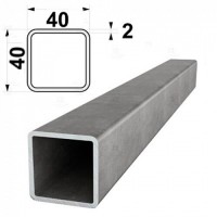 Труба профильная 6м 40х40х2 мм