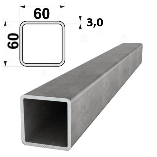 Труба профильная 6м 60х60х3 мм