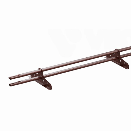 Снегозадержатель трубчатый VEGAlite 20×40/1,2мм 3м RAL 8017