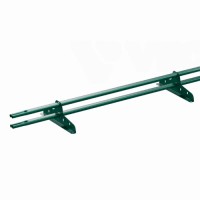 Снегозадержатель трубчатый VEGAlite 20×40/1,2мм 3м RAL 6005