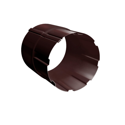 Соединитель трубы Металл GrandLine 125х90 Шоколад RAL 8017