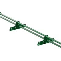 Снегозадержатель трубчатый VEGAlite 20×40/1,2мм 3м Фальц RAL 6005