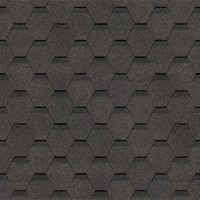 Гибкая черепица Docke Eurasia Шестигранник Серый