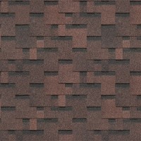 Гибкая черепица Docke Eurasia Лабиринт Коричневый