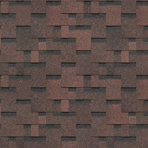 Гибкая черепица Docke Eurasia Лабиринт Коричневый