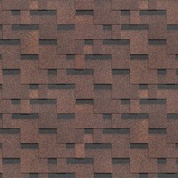 Гибкая черепица Docke Standard Тетрис Коричневый