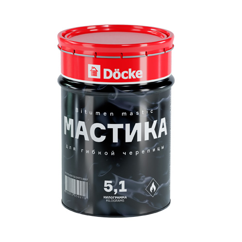 Битумная мастика Docke 5,1 кг