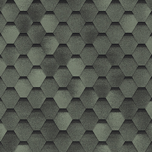 Гибкая Черепица SHINGLAS Оптима Соната Зеленый