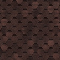 Гибкая Черепица SHINGLAS Оптима Соната Коричневый