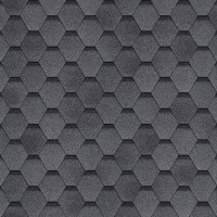 Гибкая Черепица SHINGLAS Финская Соната Серый