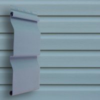 Сайдинг GL Slim Корабельная доска D4 3м Голубой