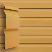 Сайдинг GL Slim Корабельная доска D4 3м Кремовый