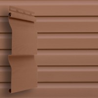 Сайдинг GL Slim Корабельная доска D4 3м Темно бежевый