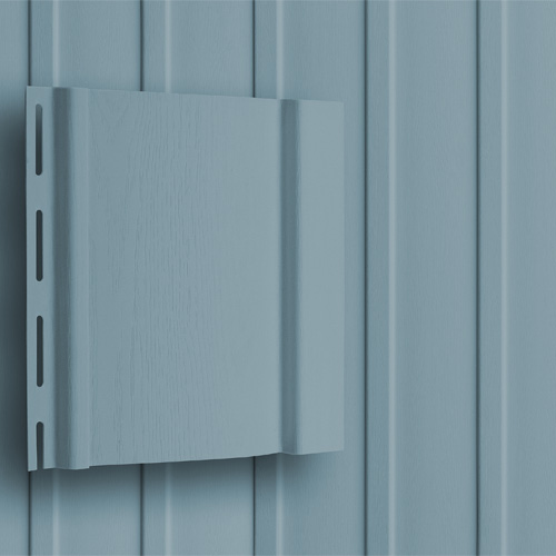 Сайдинг вертикальный Grand Line 3м Color Plus Голубой