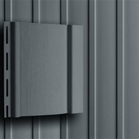 Сайдинг вертикальный Grand Line 3м Акрил Графит