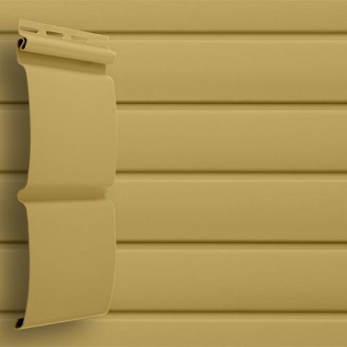 Сайдинг Блок-хаус Grand Line 3м Color Plus Карамельный