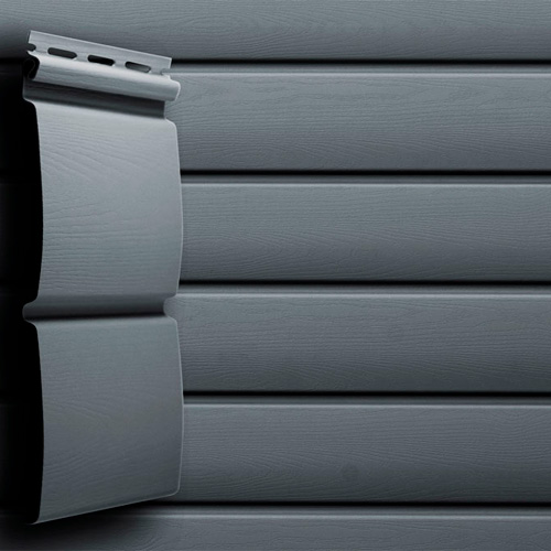 Сайдинг Блок-хаус Grand Line 3м Акрил Графит