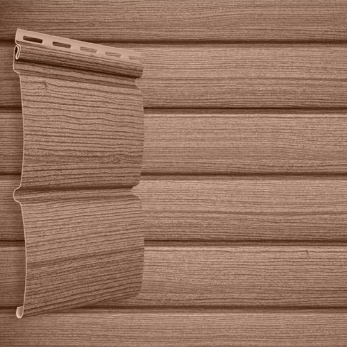 Сайдинг Блок-хаус Grand Line 3м Тундра Рябина