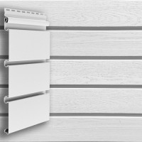 Сайдинг Архитектурный планкен Grand Line 3м Standart Белый