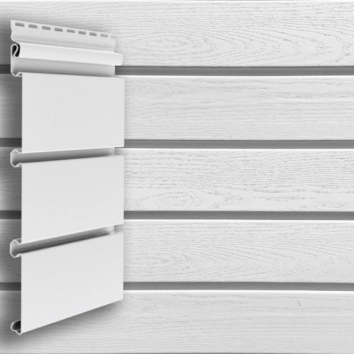 Сайдинг Архитектурный планкен Grand Line 3м Standart Белый