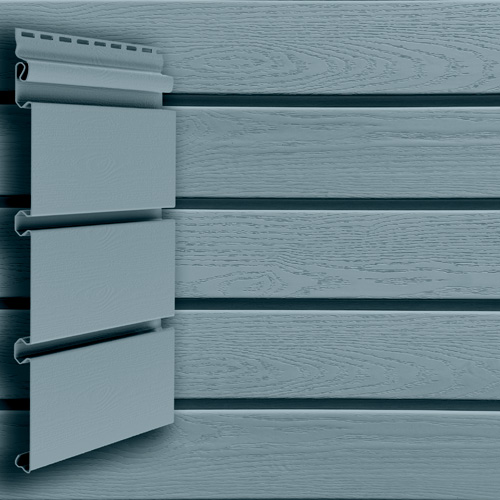 Сайдинг Архитектурный планкен Grand Line 3м Color Plus Голубой