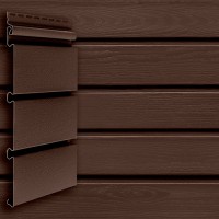 Сайдинг Архитектурный планкен Grand Line 3м Тундра Клен