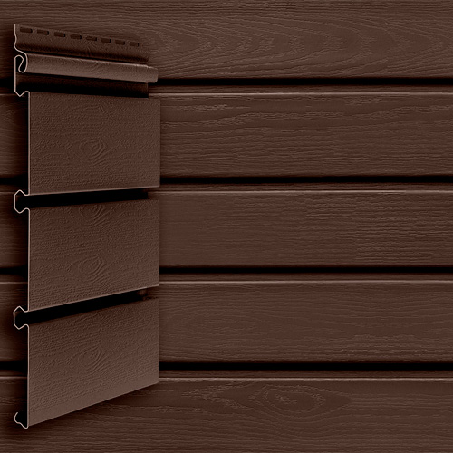 Сайдинг Архитектурный планкен Grand Line 3м Тундра Клен