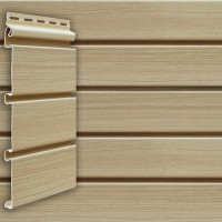 Сайдинг Архитектурный планкен Grand Line 3м Тундра Ясень