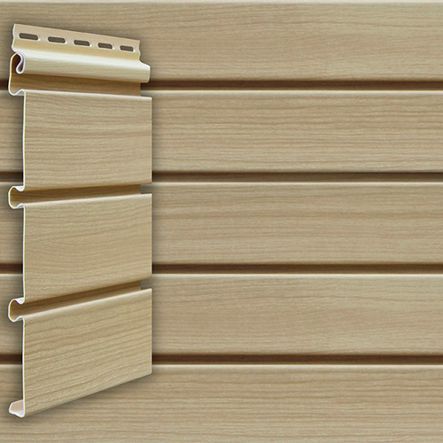 Сайдинг Архитектурный планкен Grand Line 3м Тундра Ясень