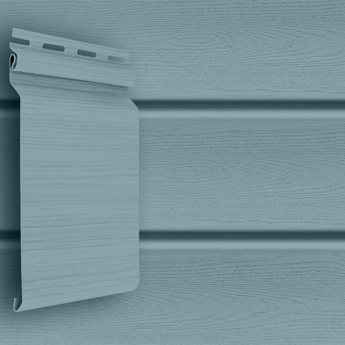 Сайдинг Natural-брус Grand Line 3м Color Plus Голубой