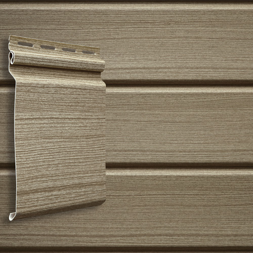 Сайдинг Natural-брус Grand Line 3м Тундра Кедр