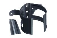 Кронштейн трубы на дерево Металл GrandLine 125х90 Графит RAL 7024