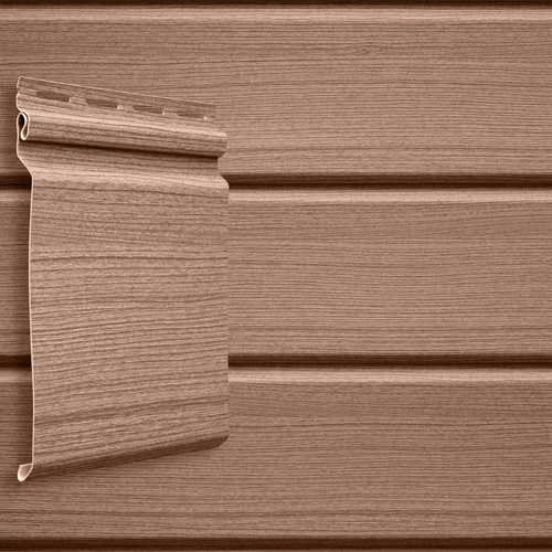 Сайдинг Natural-брус Grand Line 3м Тундра Рябина