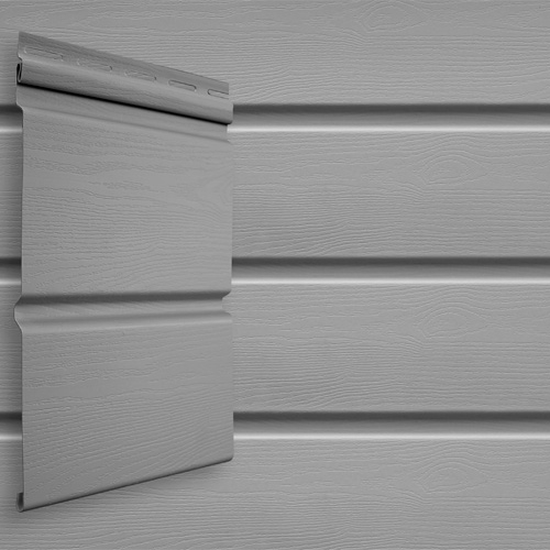 Сайдинг Double-брус Grand Line 3м Standart Серый